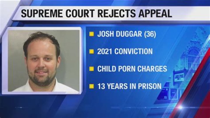 Josh Duggar Appeals to Supreme Court for Criminal Conviction Review