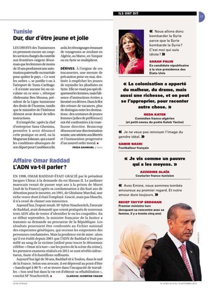 Omar Raddad Et Sa Femme