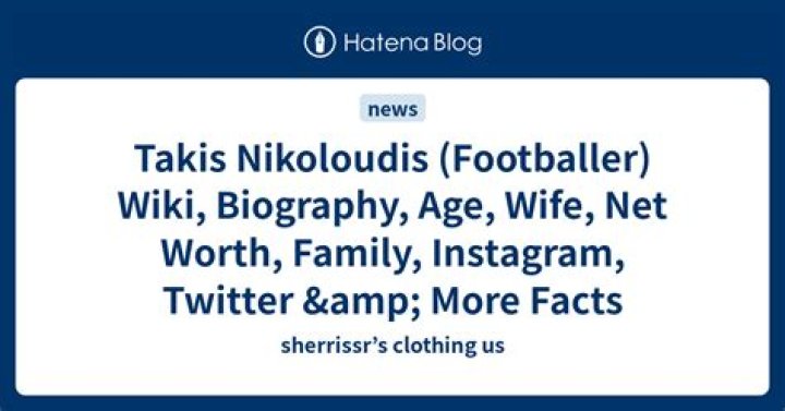 Takis Mavris - Net Worth, Age, Height, Birthday, Bio, Wiki!